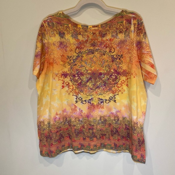 LauraPlus 14+ Multicoloured Top - Picture 2 of 5